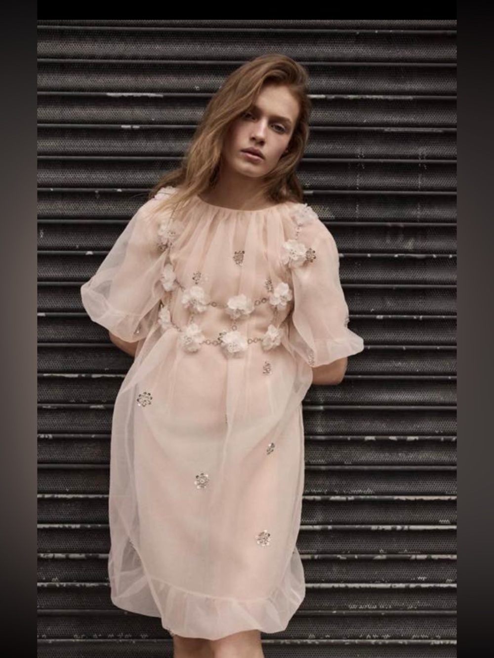 Zara tull dress